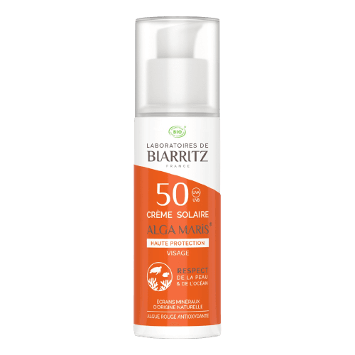 Zonnebrandcrème Gezicht Spf50 BIO