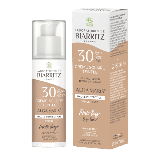 Crème solaire visage teintée SPF30 Beige