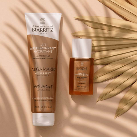 Lait autobronzant visage et corps
