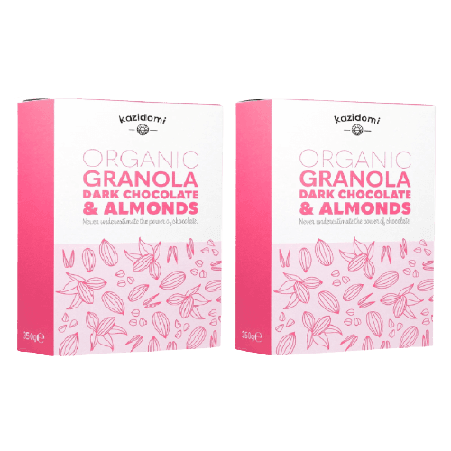 Pack x2 Granola Zwarte Chocolade & Amandelen Biologische