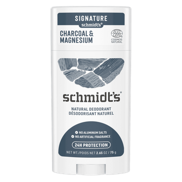 Charcoal Magnesium Signature Deodorant Stick BIO