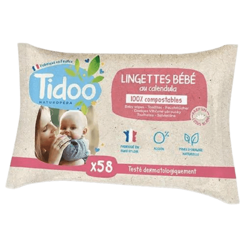 Calendula Lotus Flower Baby Wipes Organic