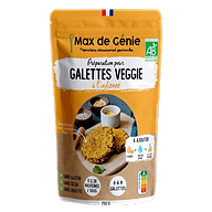 Préparation Galettes Veggie Indienne bio