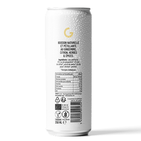 Ginger Sparkling Drink Pack