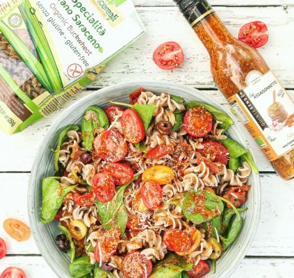 Recette de salade de spirellis au sarrasin