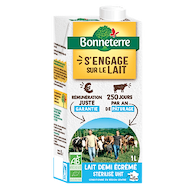 Lait Vache Demi Ecrémé bio