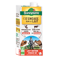 Lait Vache Entier bio