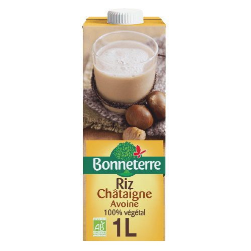 Boisson Avoine Riz Chataigne BIO