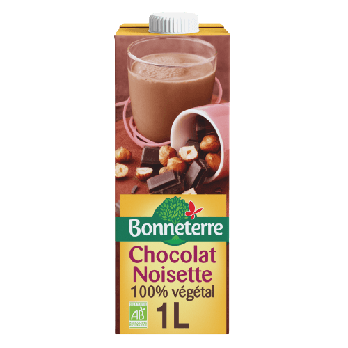 Rijstdrank Chocolade Hazelnoot BIO