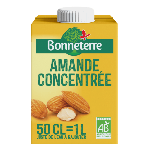 Boisson Amande Concentrée Diluer BIO