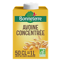 Boisson Avoine Concentrée Diluer BIO