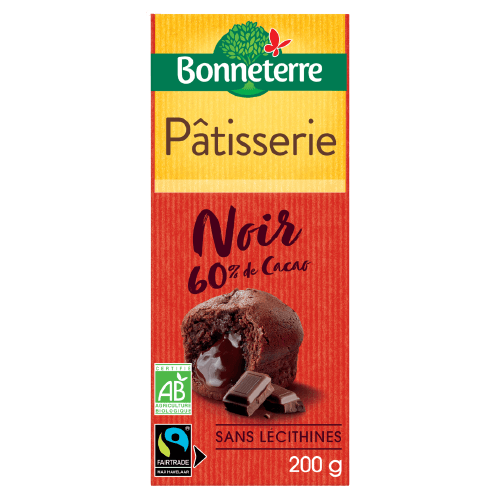 Chocolat Noir Dessert Patissier 60%