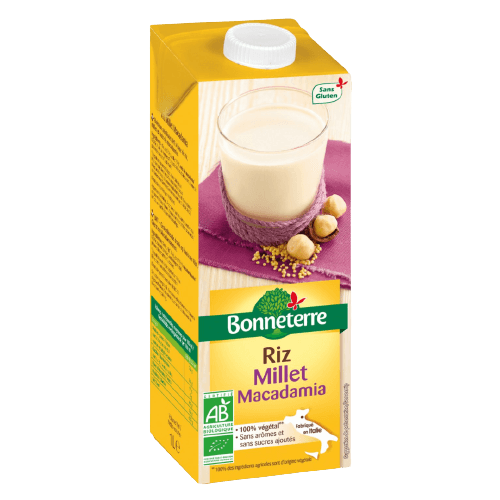 Boisson Riz Millet Macadamia