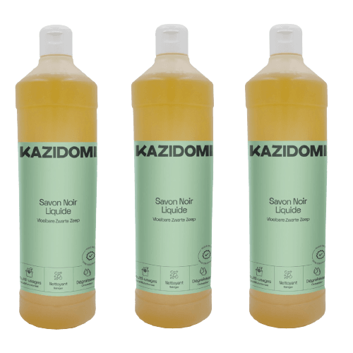 Liquid Black Soap with Linseed Oil Pack