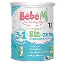 Préparation Céréales Protéines Riz 3 En 1  Croissance + 10 Mois BIO