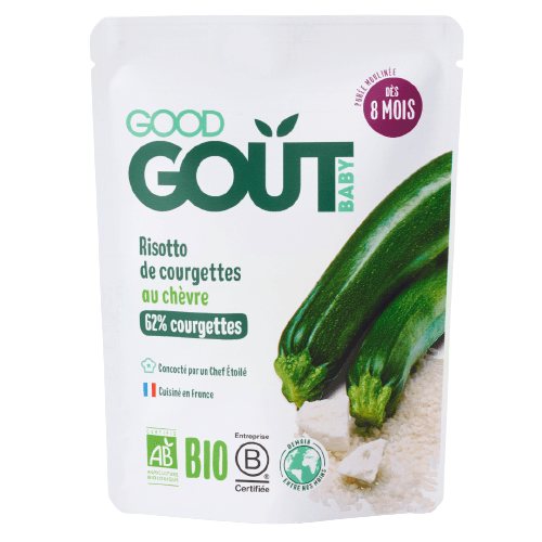 Courgette & Geitenkaas Risotto Gerecht vanaf 8 Maanden 0