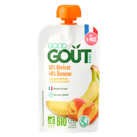 Gourde Abricot Banane Dès 4 Mois BIO