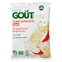 Mini-galettes Riz Pomme Dès 10 Mois BIO