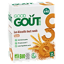 Round Cocoa Biscuits No Added Sugar From 10 Months Organic