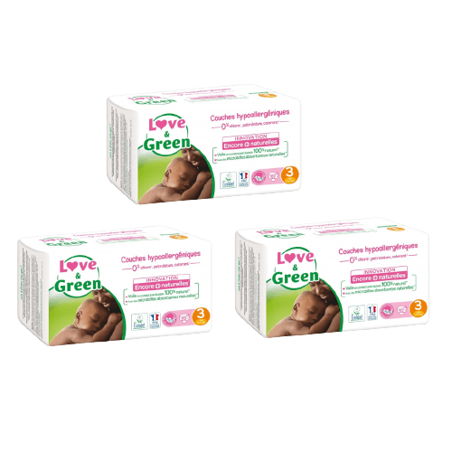 Pack Hypoallergene Luiers Maat 3 (4-9kg)