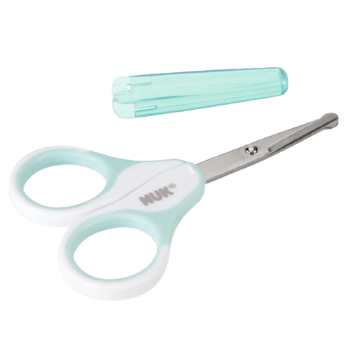 Ciseaux Bout Rond Bébé avec Etui