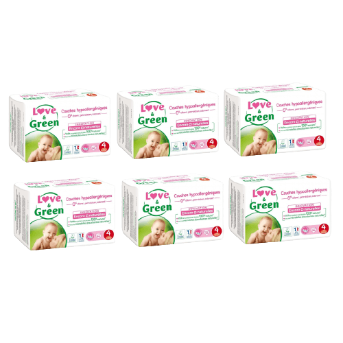 Pack Hypoallergene Luiers Maat 4 (7-14kg)