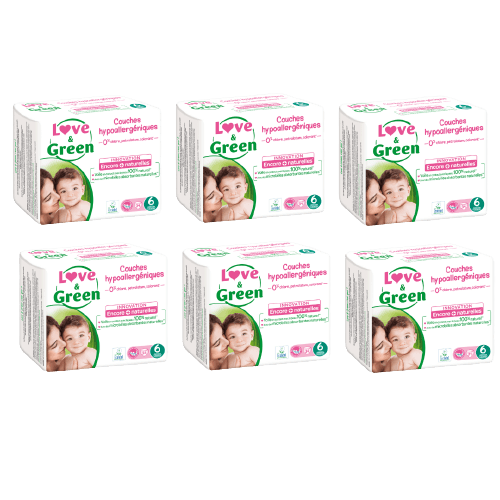 Pack Hypoallergene Slipjes Maat 6 (+ 16kg)
