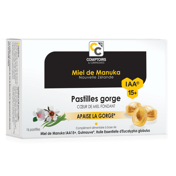 Keelpastilles Met Manuka Honing Iaa15+