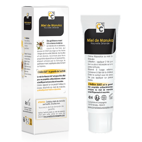 Aufbauende creme mit Manuka-Honig
