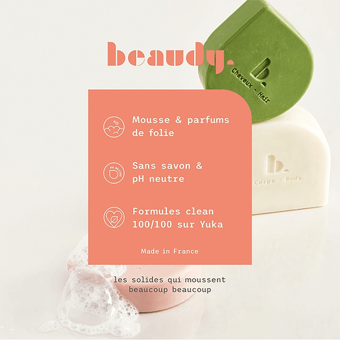 Shampoing Solide Cheveux Normaux Huiles Amande & Avoine