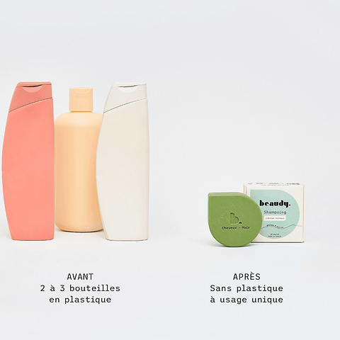 Shampoing Solide Cheveux Normaux Huiles Amande & Avoine
