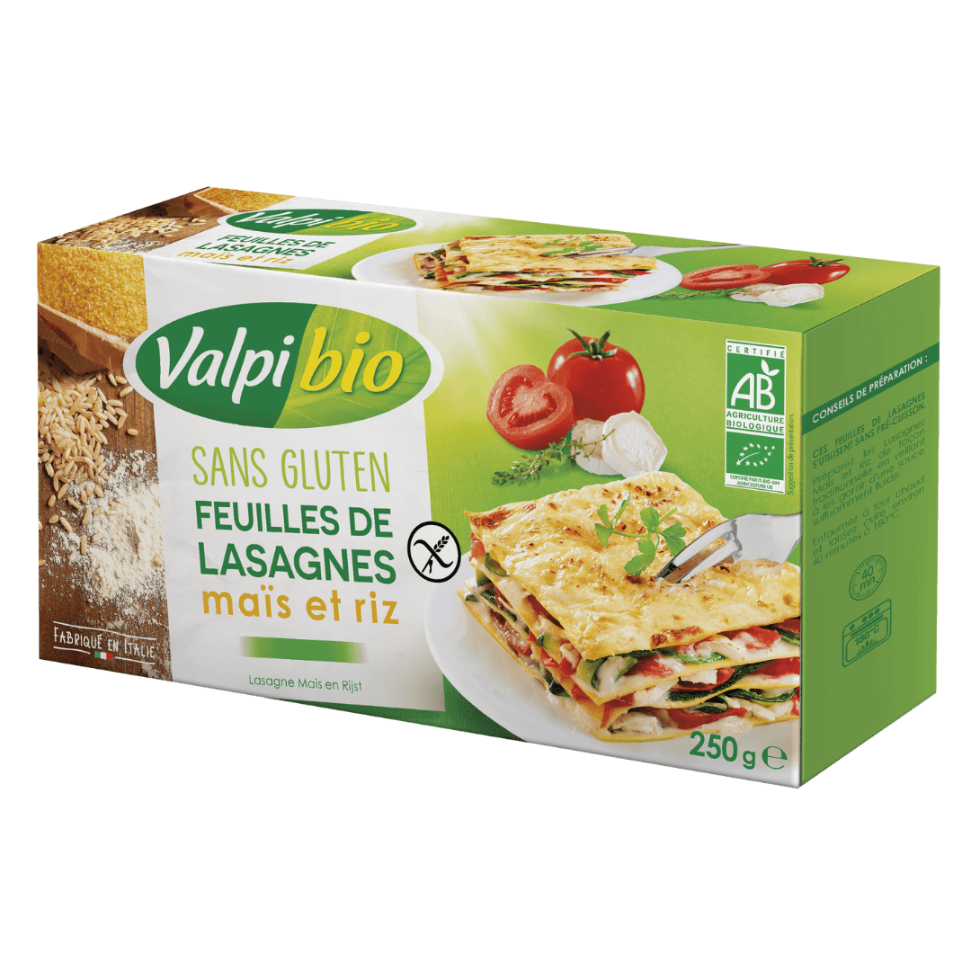 Feuille Lasagne Maïs Riz Sans Gluten 0