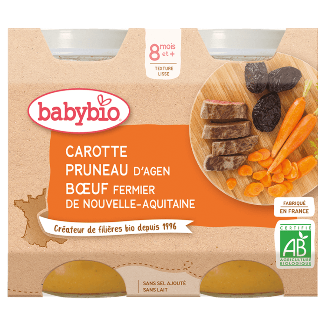 Carrot Agen Prune & Beef from 8 Months 0