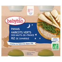 Panais Haricots Verts Riz Dès 8 Mois BIO