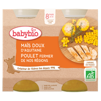 Maïs Doux Poulet Fermier Dès 8 Mois BIO