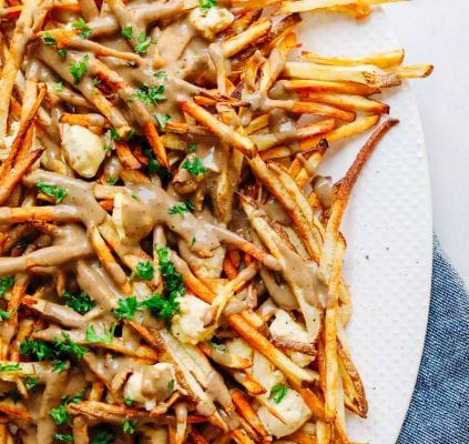 Poutine vegan 