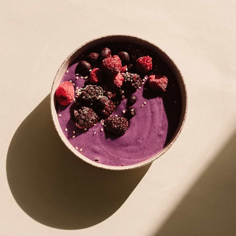 Poudre protéinée femme enceinte allaitante açai (58g protéine/100g)