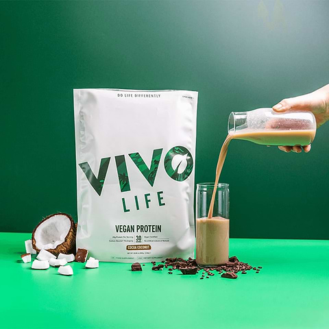 Poudre Protéinée Vegan Cacao Coco (67% Protéine)