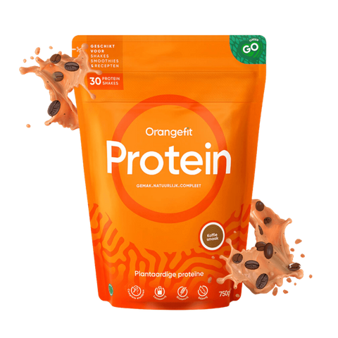 Poudre de Protéine végétale Café