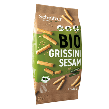 Gluten-free Sesame Breadsticks Organic