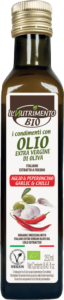 SPICY OIL GARLIC/CHILI Organic