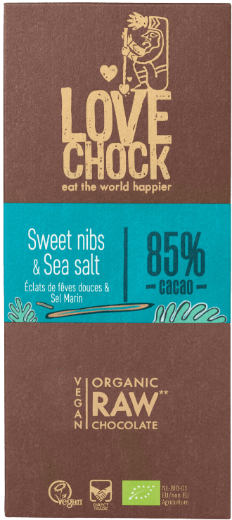 Donkere Cacao Zeezout Chocolade Reep