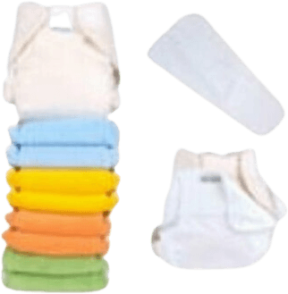 Popolini Pack complet couches lavables UltraFit Rainbow