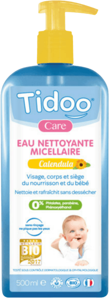 Eau Nettoyante Micellaire Bébé Calendula