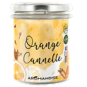 Bougie d'Ambiance Orange Cannelle 