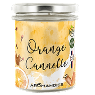 Oranje Kaneel Geurkaars 