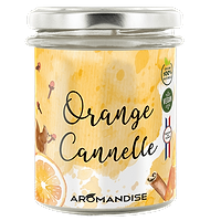 Orange Cinnamon Scented Candle