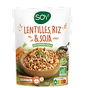 Lentilles Riz Soja bio