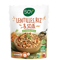 Lentils Rice Soy