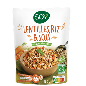 Lentils Rice Soy